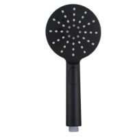 Round Matte Black Hand Shower